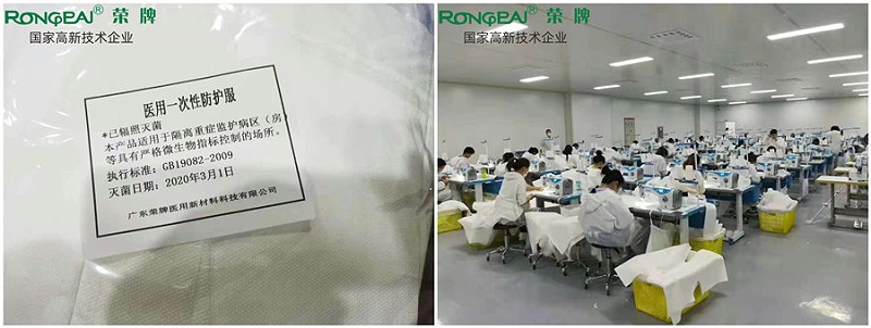 开云电竞医纺防护服